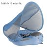 Mambobaby New Non-Inflatable Baby Swimming Float Seat Float Baby Swimming Ring Pool Toys Fun Accessories Boys Girls General